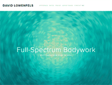 Tablet Screenshot of fullspectrumbodywork.com